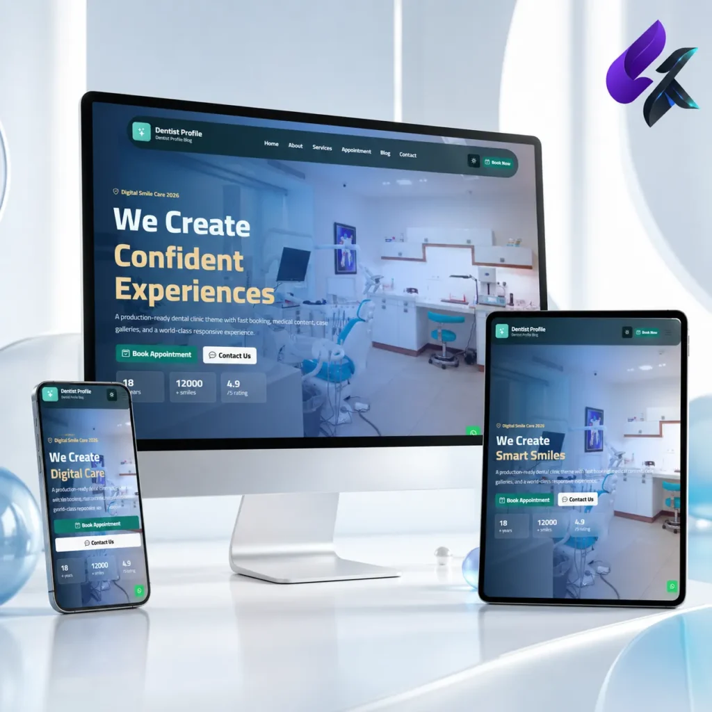 Medical Clinic Website Demo website preview